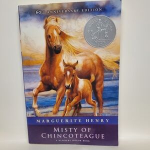 Misty of Chincoteague 60th Anniversary Edition Book Marguerite Henry